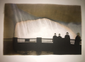 Water-damaged "Niagara Falls" print